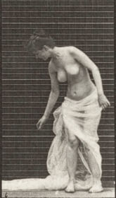 Plate 232 Stooping to lift train and turning — figure reference